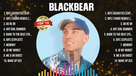 blackbear most popular songs.